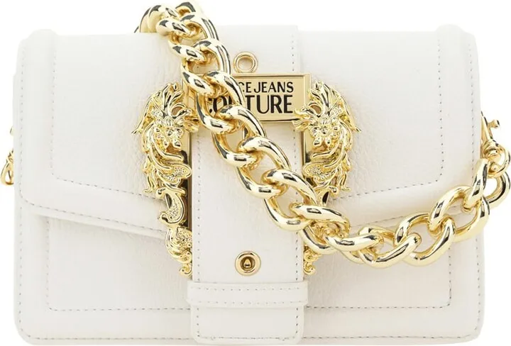 Shoulder Bag With Buckle And Logo