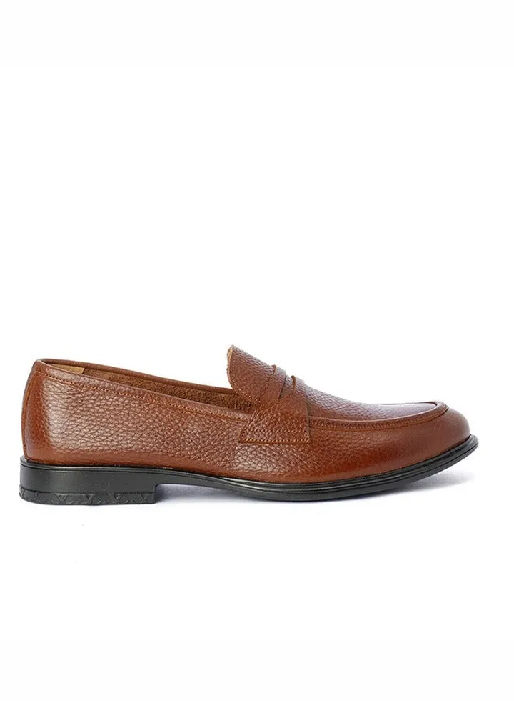 Textured Penny Loafers