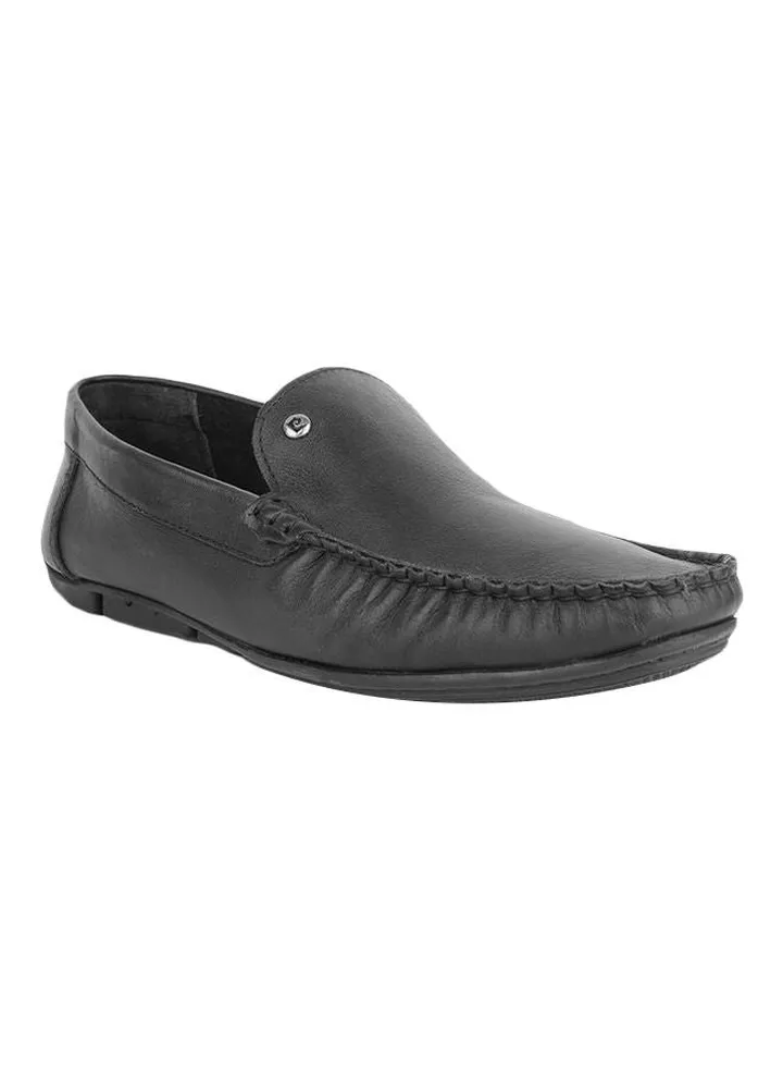 Casual Slip On Loafers Black