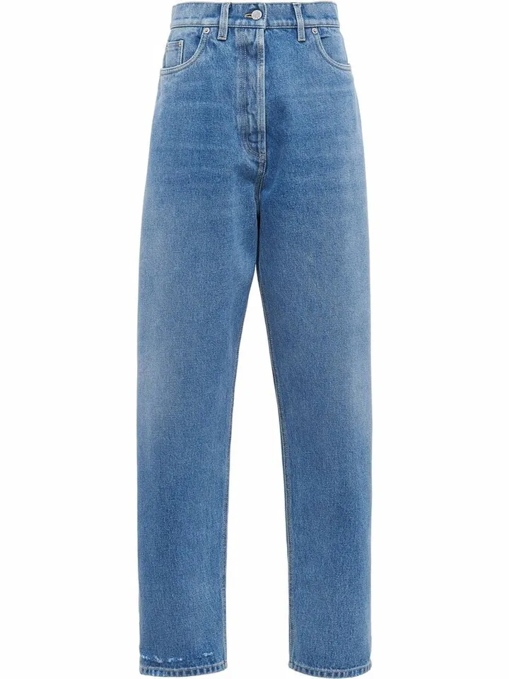 Organic Denim Five-Pocket Jeans