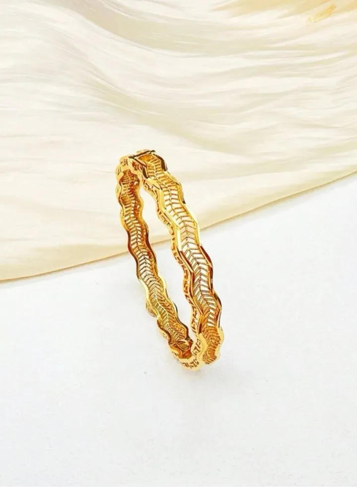 18k Gold Plated Bangle For Women