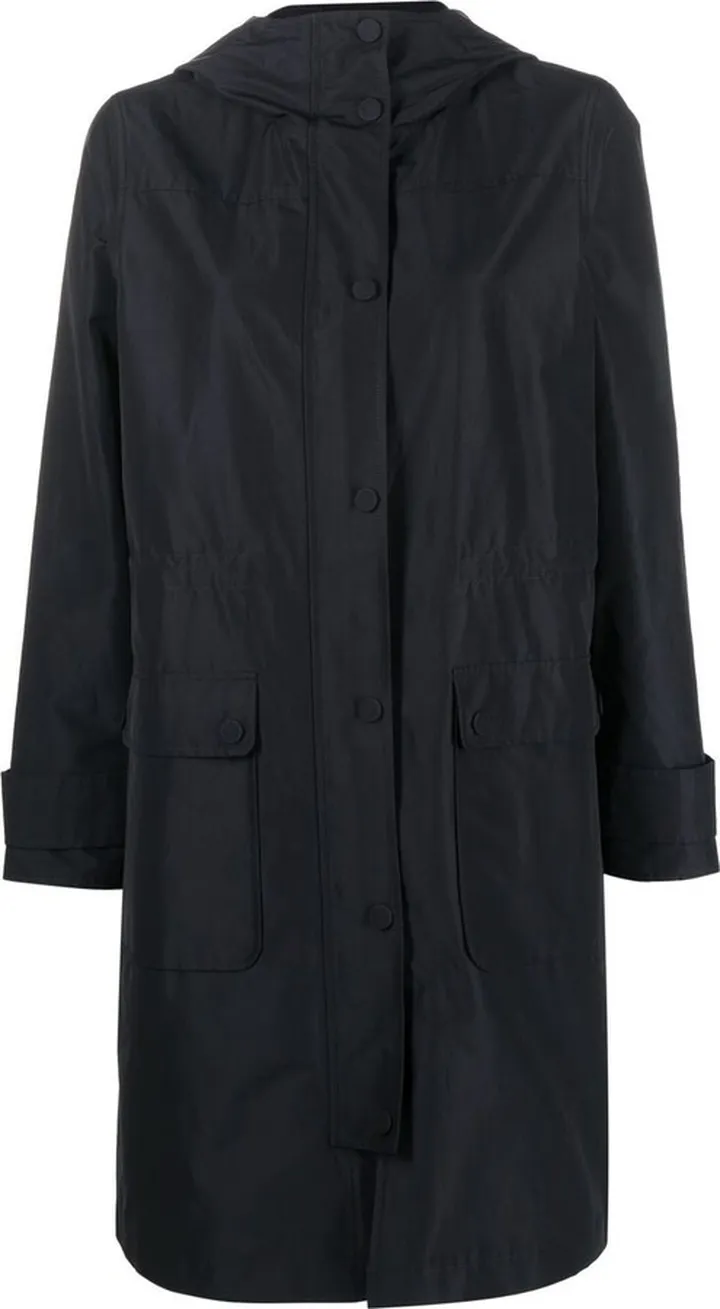 Cotton Hooded Raincoat
