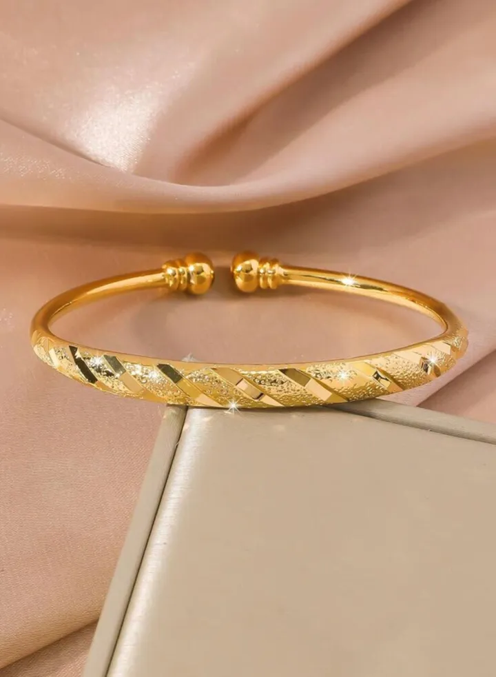 18k Gold Plated Bangle For Women