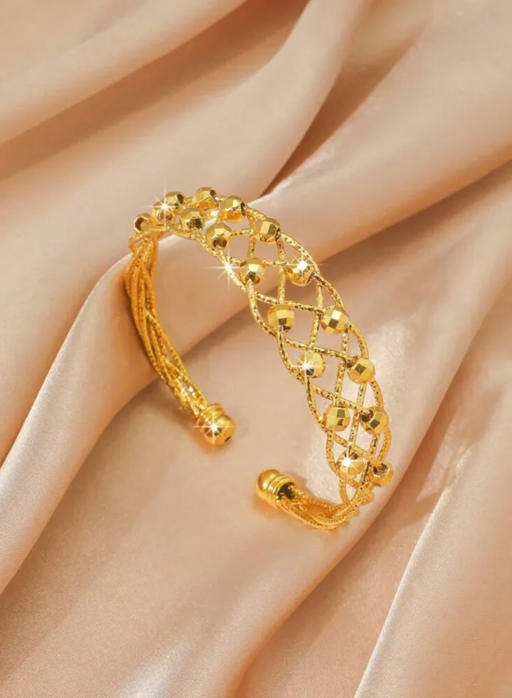 18k Gold Plated Bangle For Women