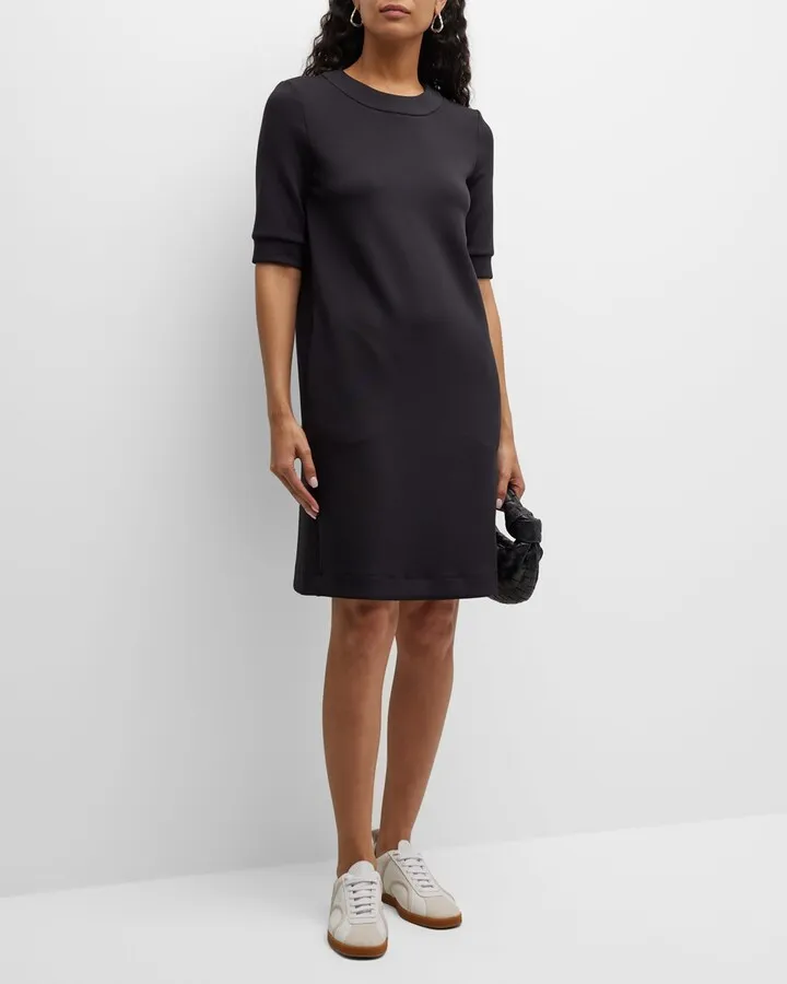 Vicenza Crewneck Jersey T-Shirt Dress