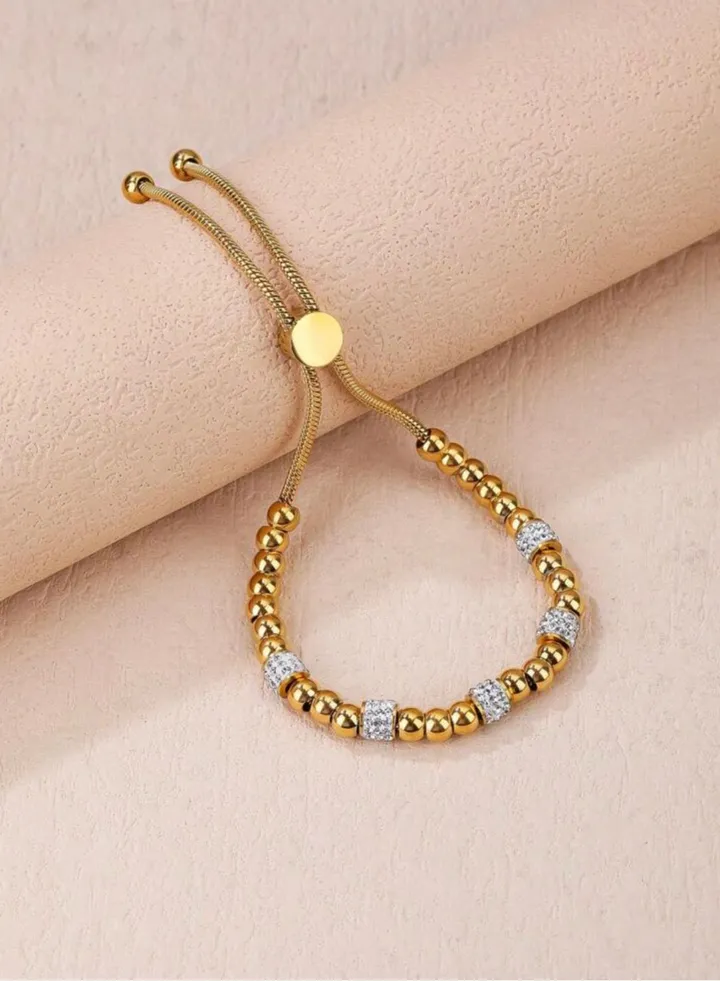 Elegant 18k Gold Plated Bracelet For Women