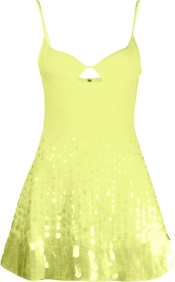 Sequined Sleeveless Minidress