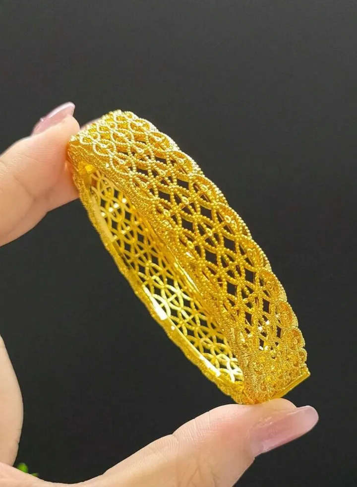 18k Gold Plated Bangle For Women