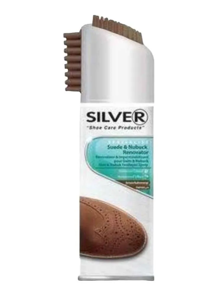 Silver Care Turkish Shoe Cleaner Spray Polish - Brown