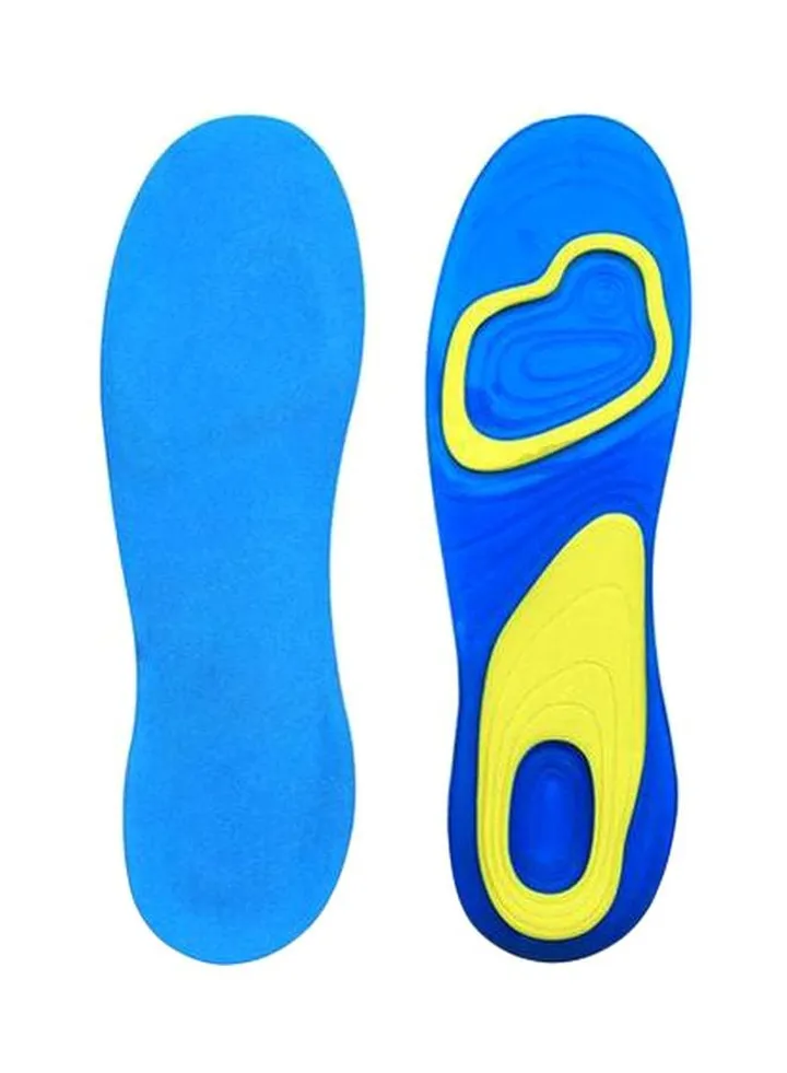 Active Gel Silicone Insoles Blue/Yellow