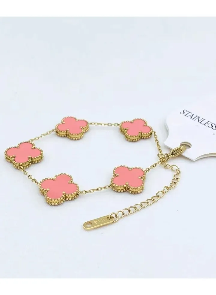 Women's Flower Shaped Adjustable Bracelet