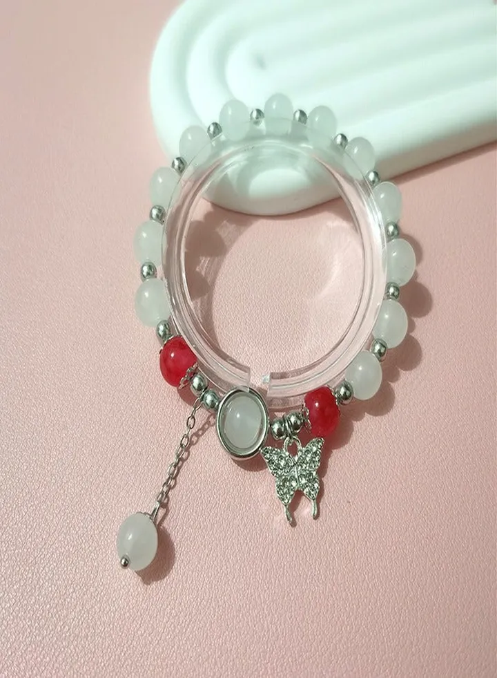 Cat's Eye Gemstone Bracelet Crystal Gemstone Pendant Best Gifts 2024