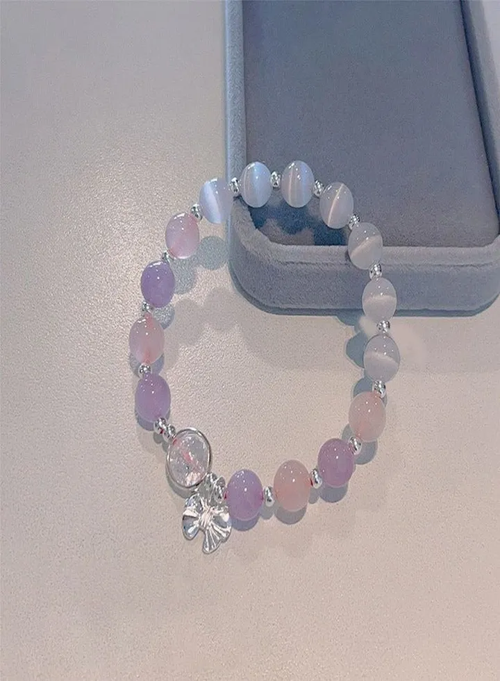 Cat's Eye Gemstone Bracelet Crystal Gemstone Pendant Best Gifts 2024