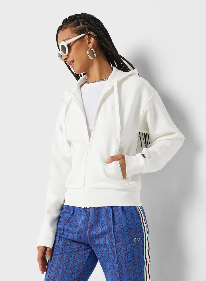 Logo Knitted Hoodie