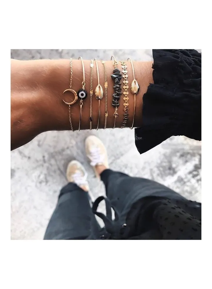 8-Piece Fashionable Bracelet