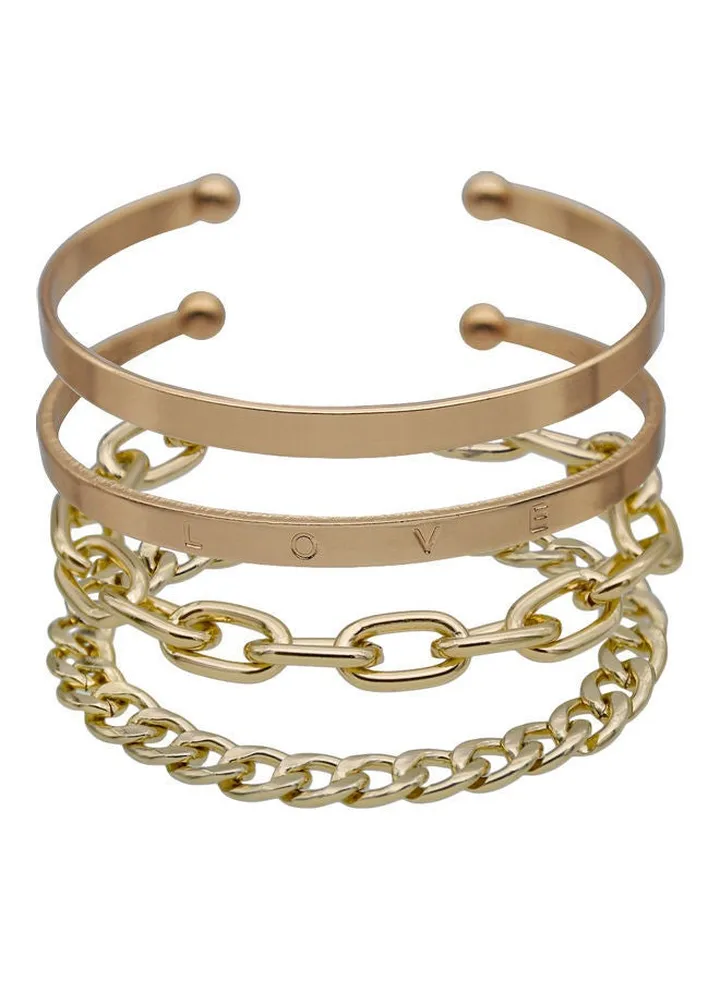 4-Piece Fashion Bracelets Set