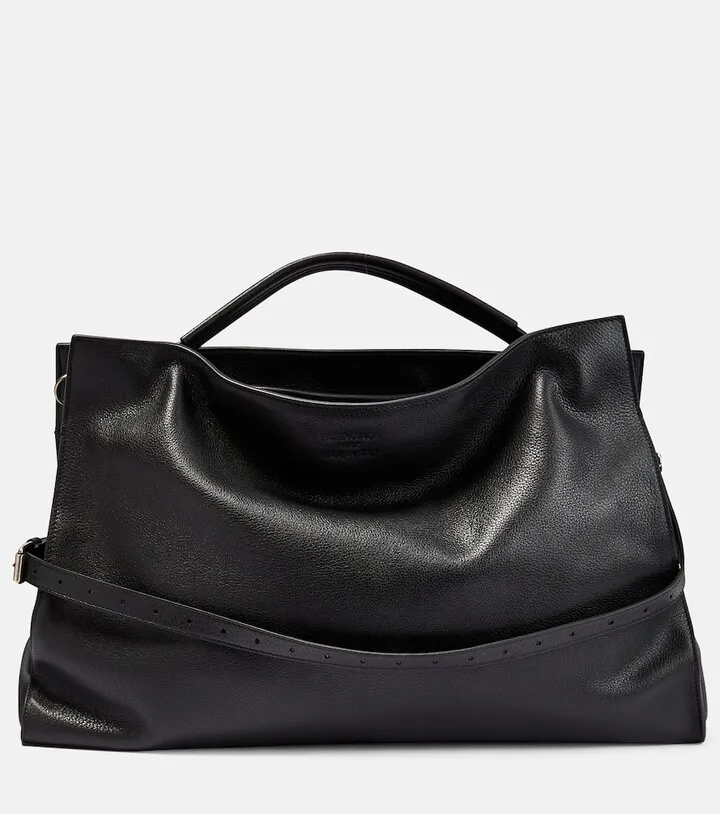 Swing Large leather tote bag