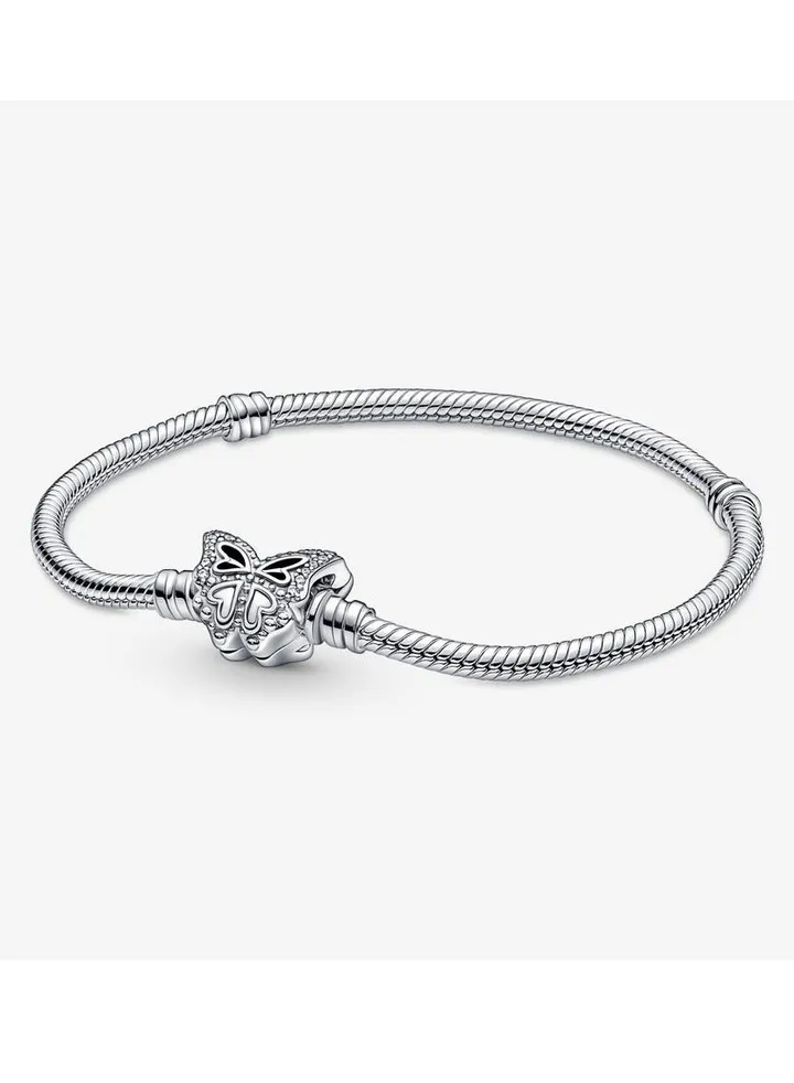 Butterfly Clasp Snake Chain Women's Bracelet 590782C01