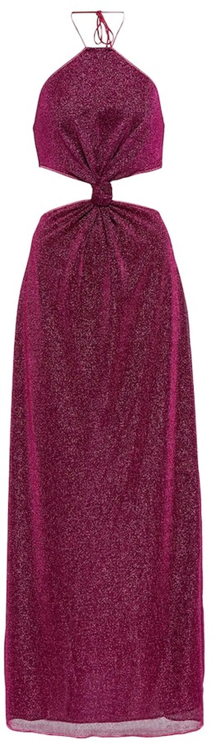 Lumiere knotted maxi dress