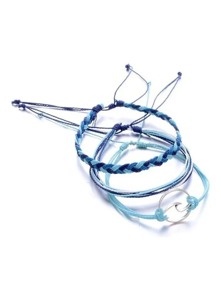 3-Piece Knotted Designed Fashion Bracelet