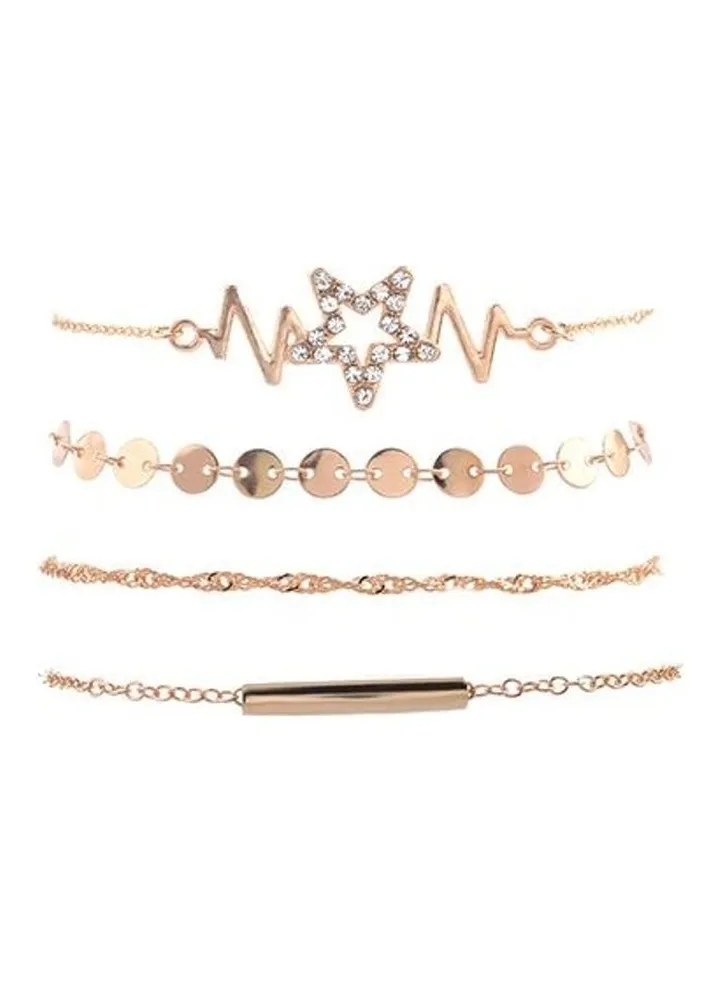 4-Piece Fashionable Bracelet