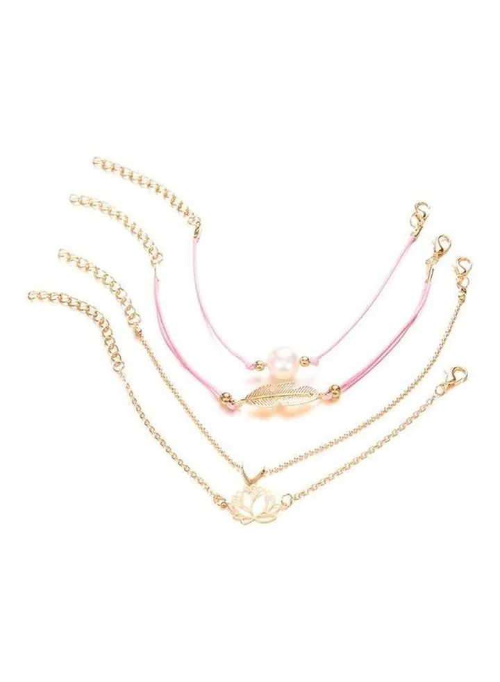 4-Piece Fashion Bracelet Set