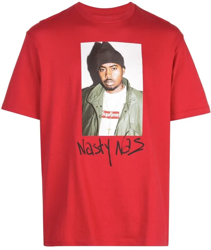 Nasty Nas print T-shirt