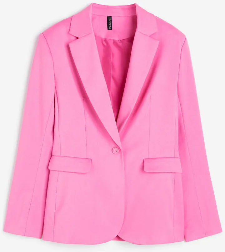 Curvy Fit Single-breasted Blazer
