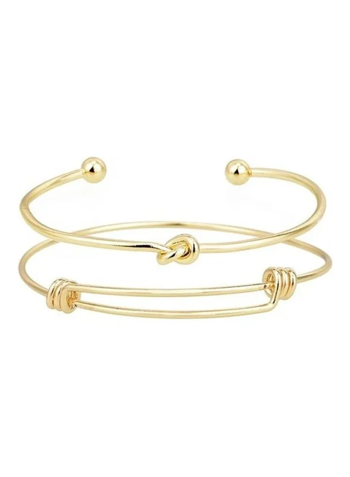 2-Piece Fashionable Bangle