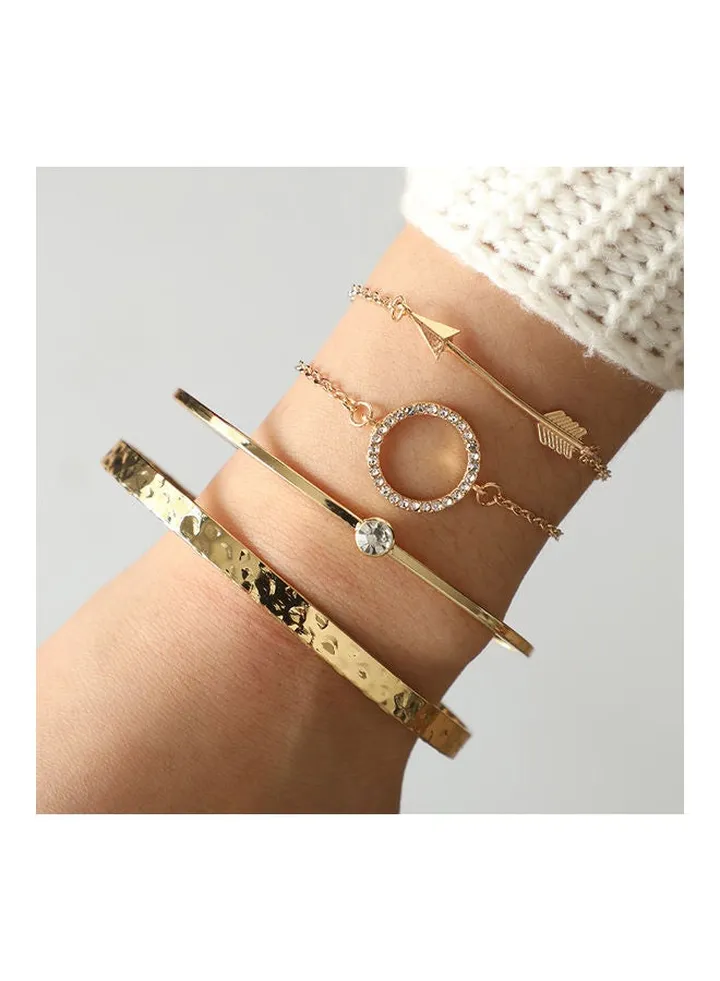 4-Piece Fashionable Bracelets