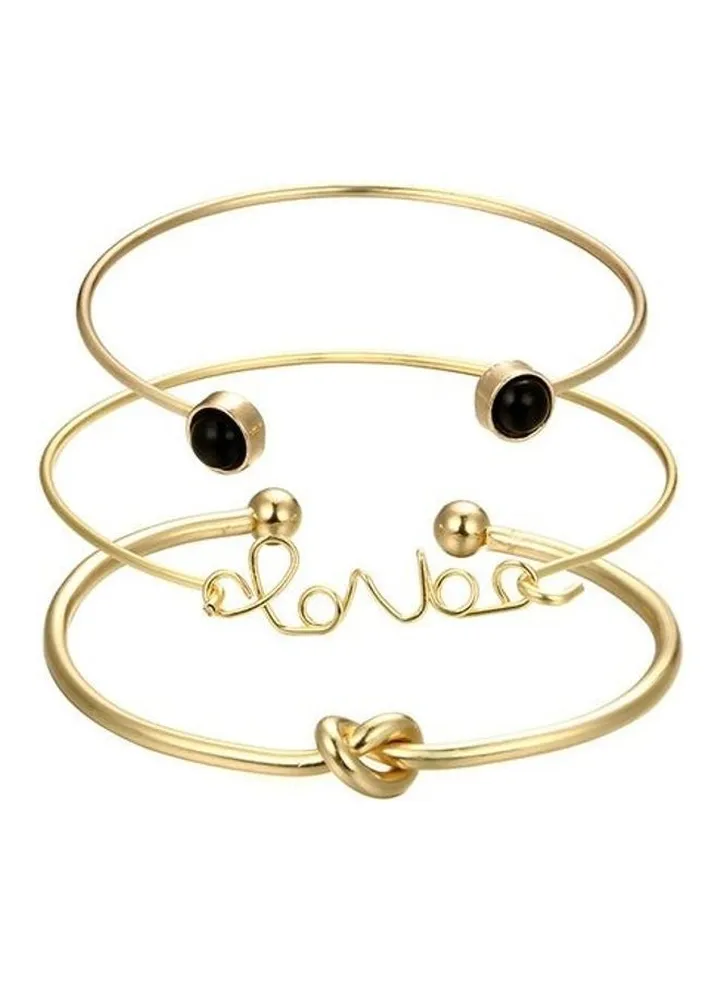 3-Piece Fashion Bracelet Set