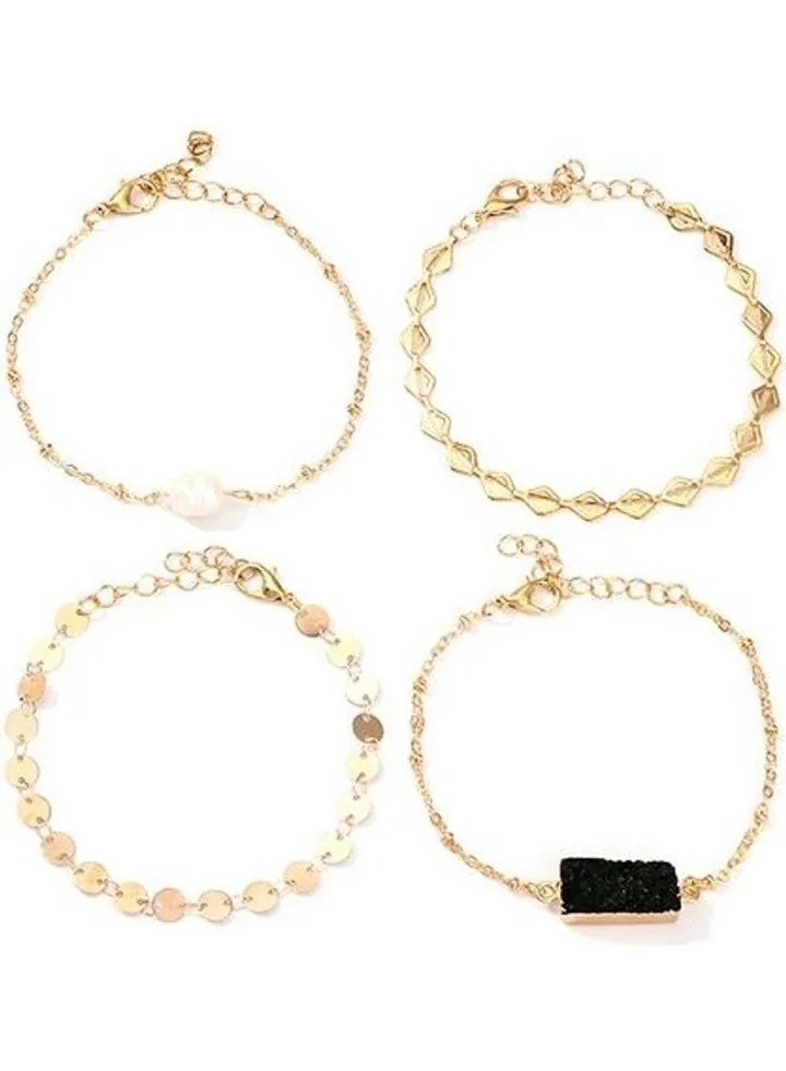 4-Piece Fashionable Bracelet
