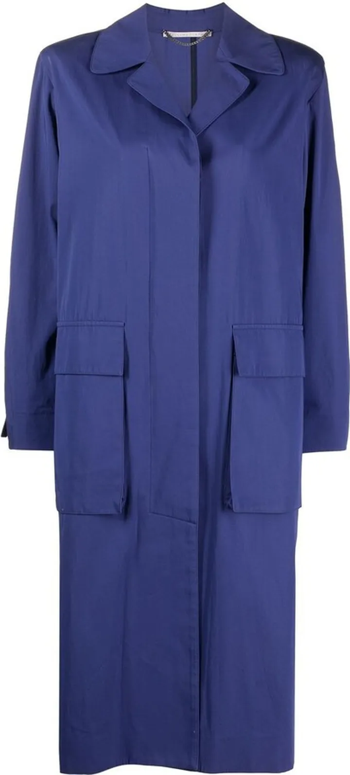 Buttoned-Up Trench Coat