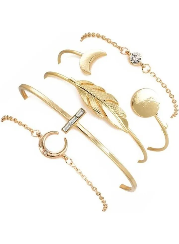 5-Piece Fashion Bracelet Set