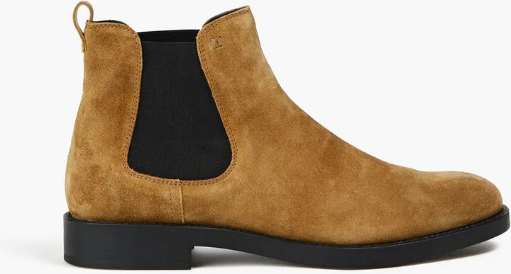 Suede Chelsea boots