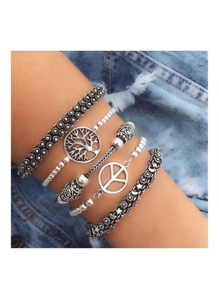 5-Piece Fashion Bracelet Set