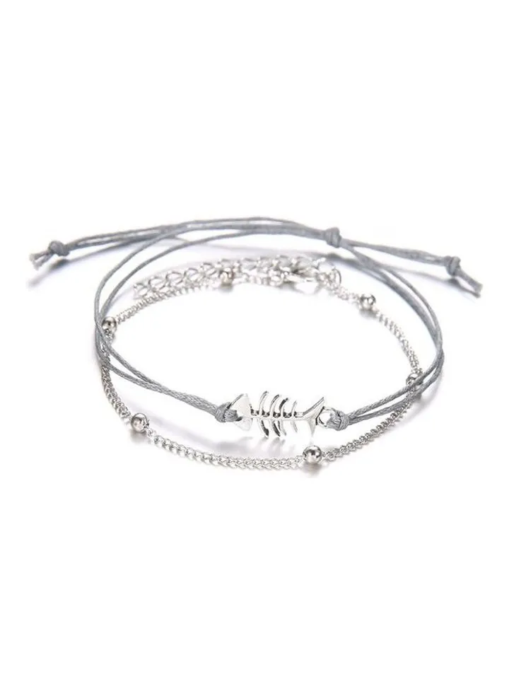 2-Piece Fashion Bracelets Set