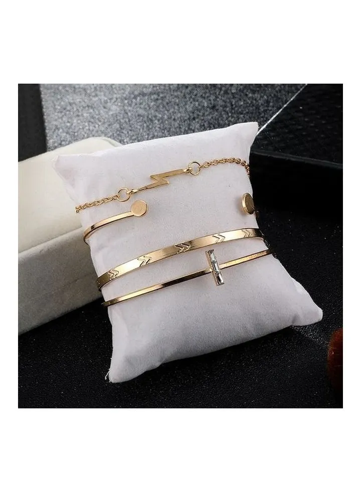 4-Piece Fashionable Bracelets