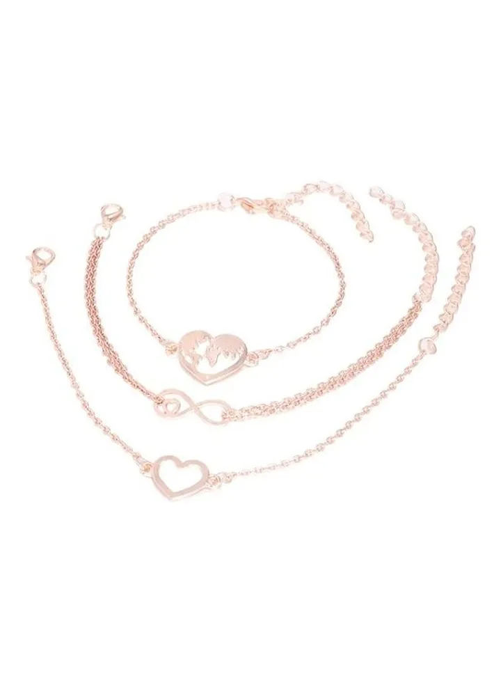 3-Piece Fashion Bracelet Set