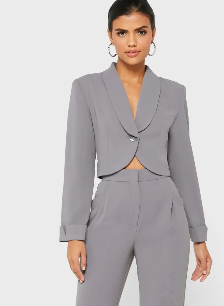 Cropped Blazer