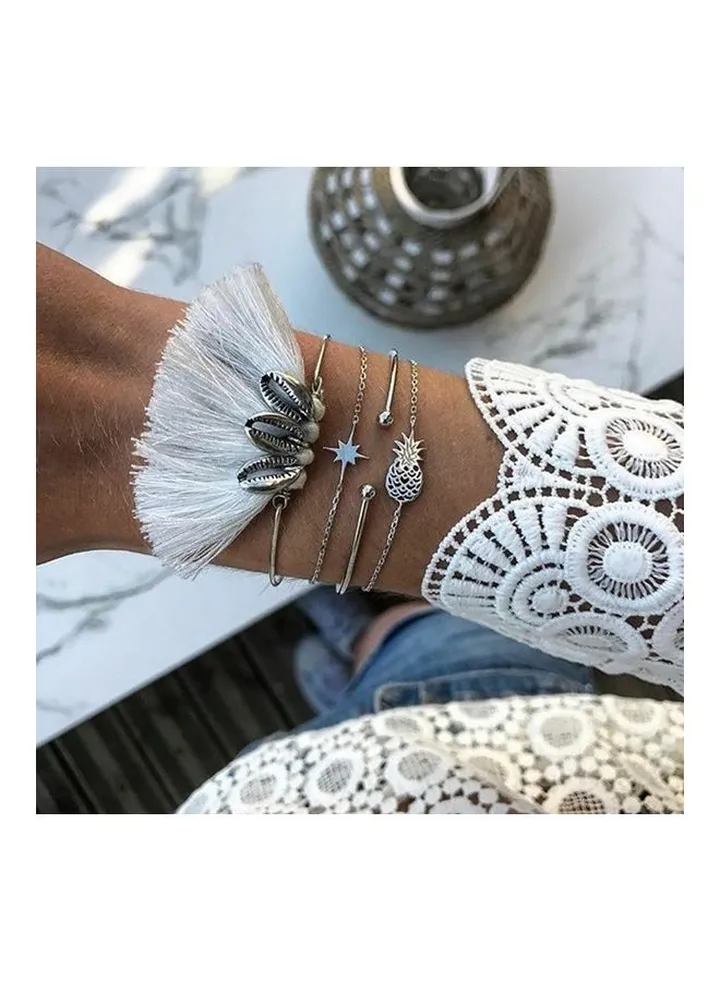 4-Piece Fashionable Bracelet