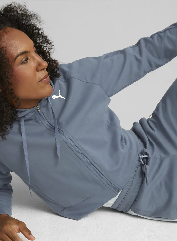 Modern Womens Sports Full-Zip Hoodie
