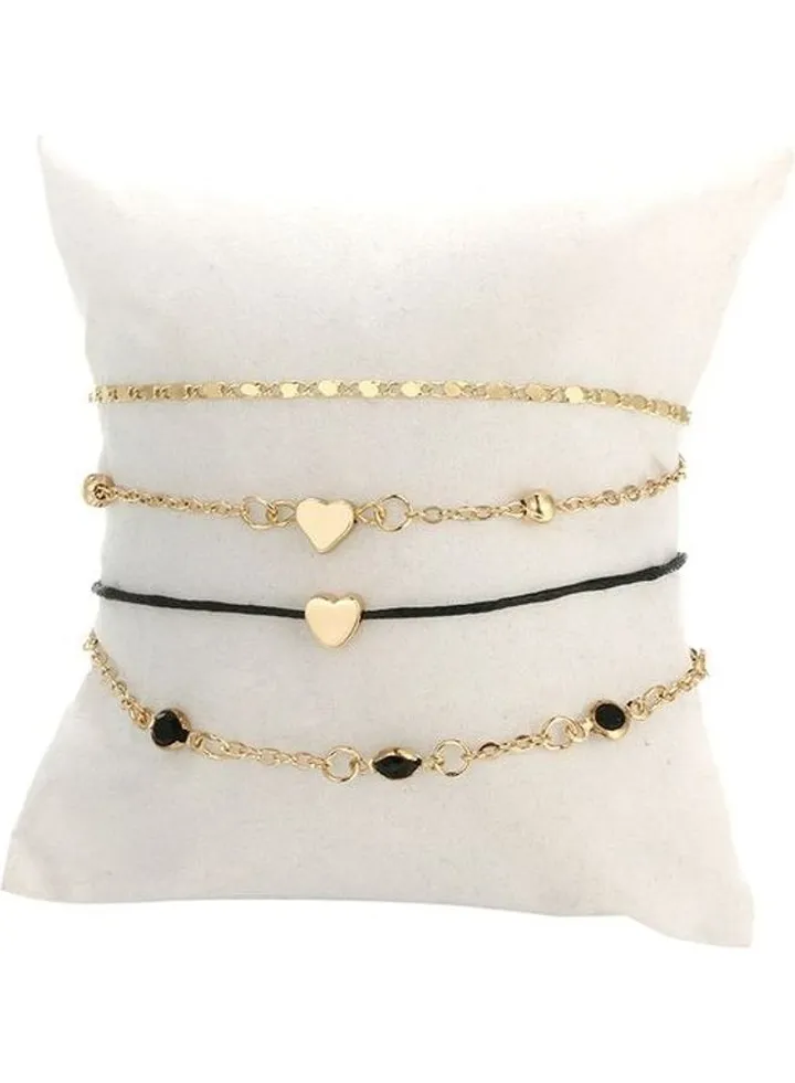 4-Piece Fashion Bracelet Set