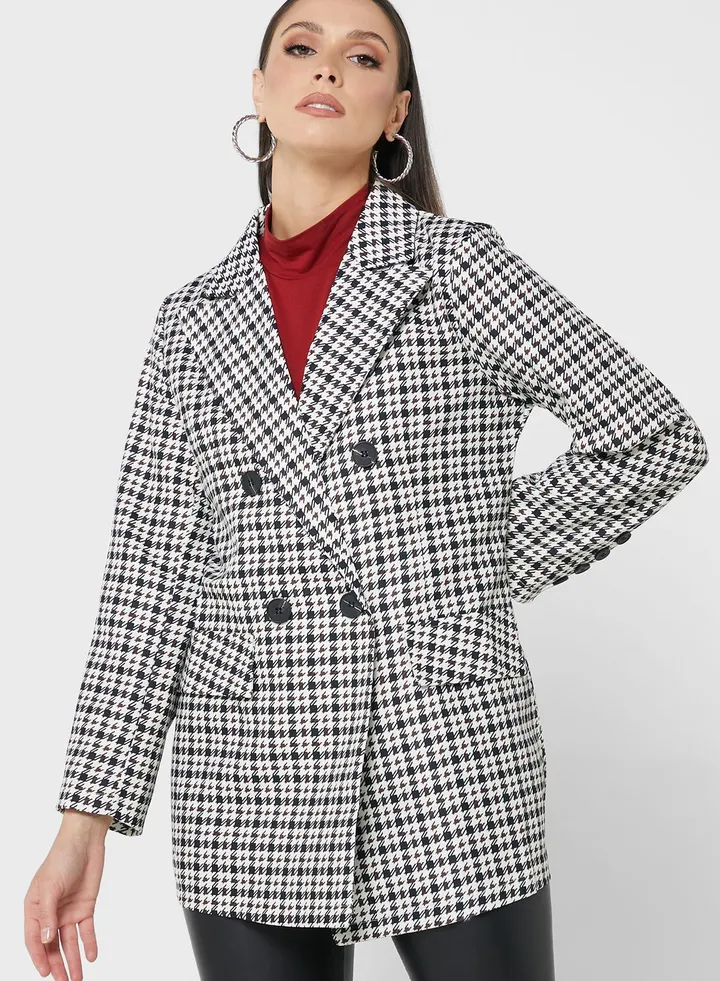 Printed Blazer