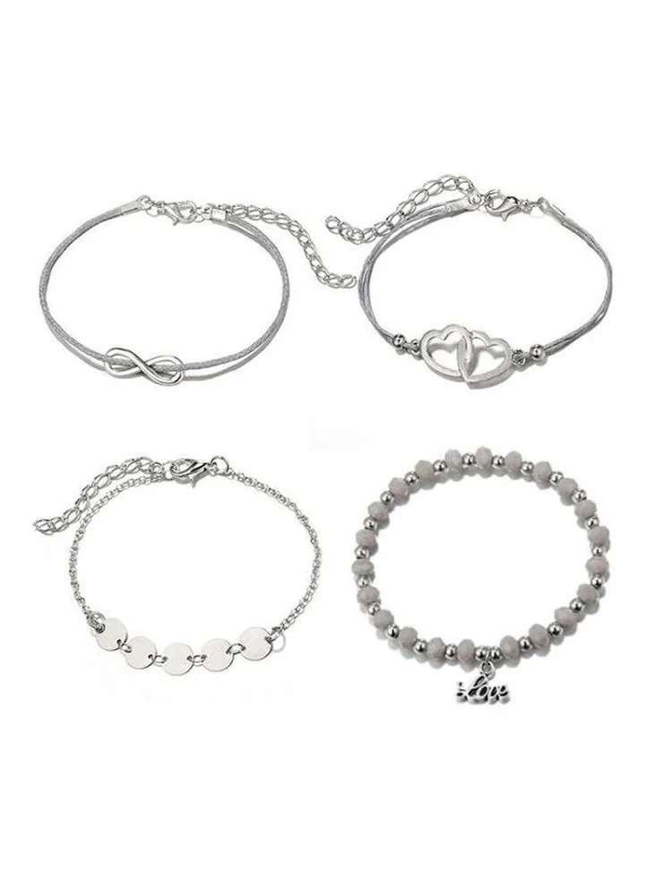 4-Piece Fashion Bracelet Set