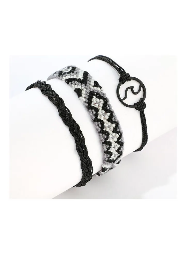3-Piece Fashionable Handmade Bracelet