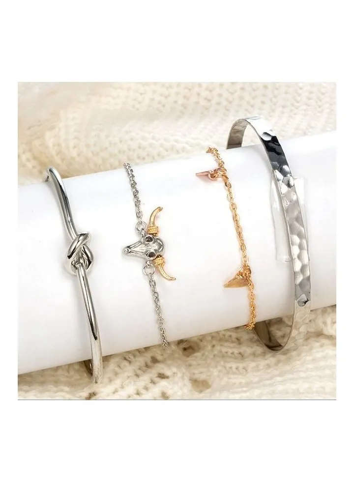 4-Piece Fashion Bracelet Set
