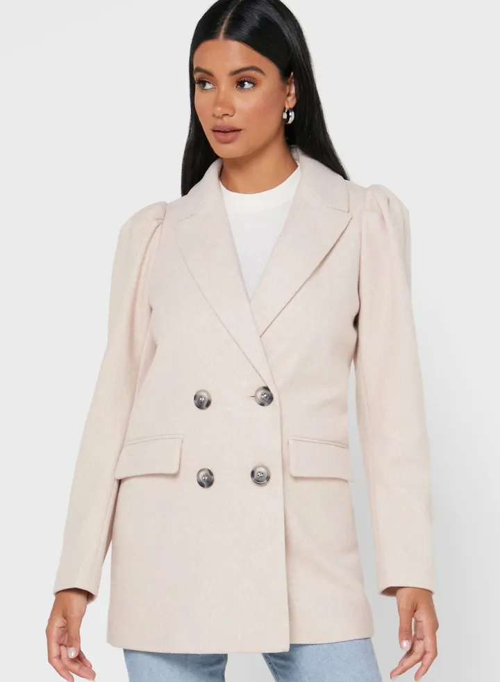 Puff Sleeve Blazer