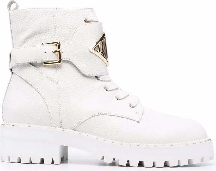 Logo Plaque Boots