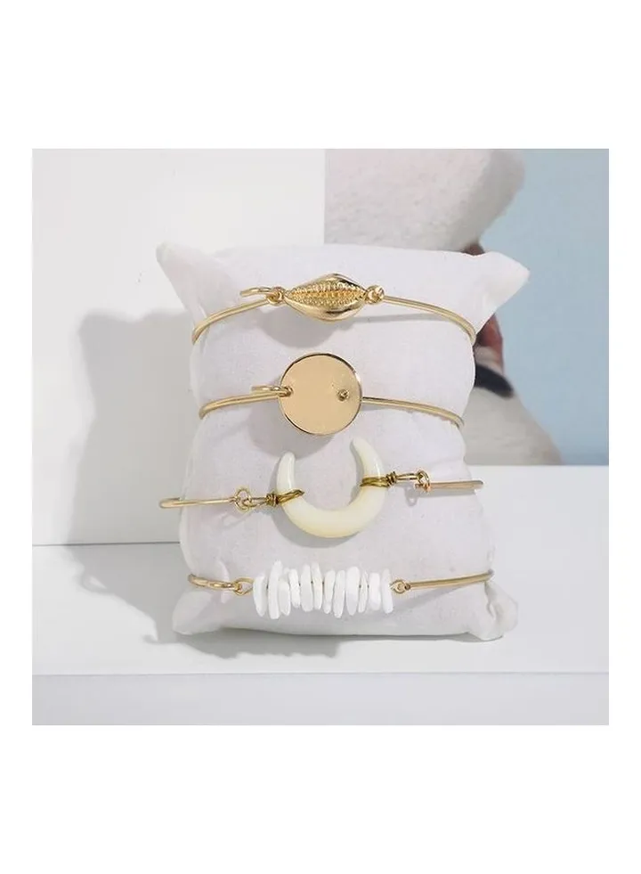 4-Piece Fashionable Bracelets